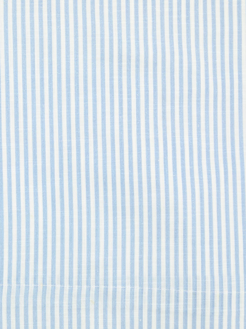 Rideau fantaisie 140x240 cm en coton Bleu - Kiabi