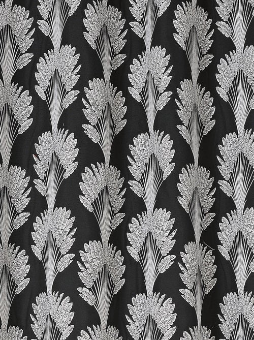 Rideau feuillages en fils recyclés - Kiabi