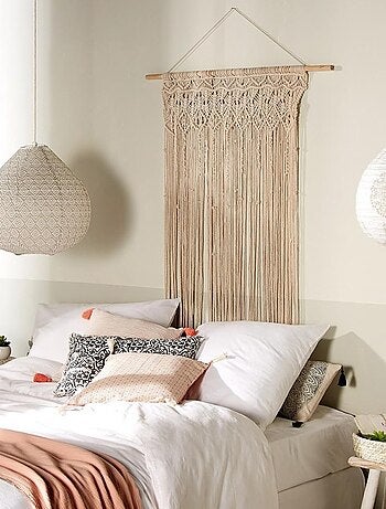 Rideau fil en macramé Été 90x200 cm