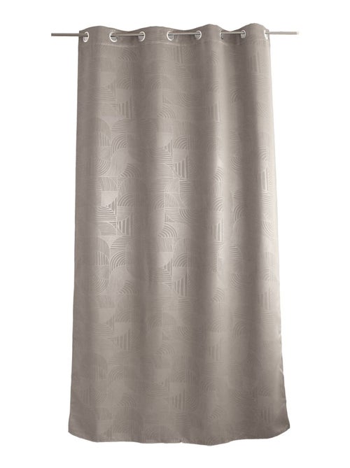 Rideau frappé occultant SIGNATURE - Kiabi