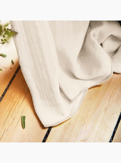 Rideau Galon Fronceur – Double Gaze de Coton Gaïa - Kiabi