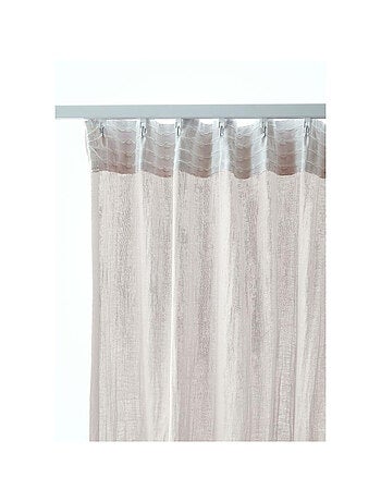 Rideau Galon Fronceur – Double Gaze de Coton Gaïa