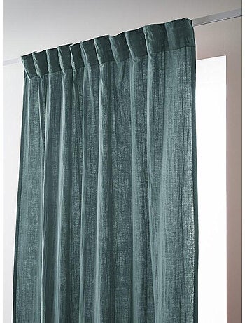 Rideau Galon Fronceur – Double Gaze de Coton Gaïa