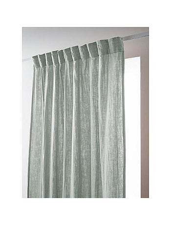 Rideau Galon Fronceur – Double Gaze de Coton Gaïa