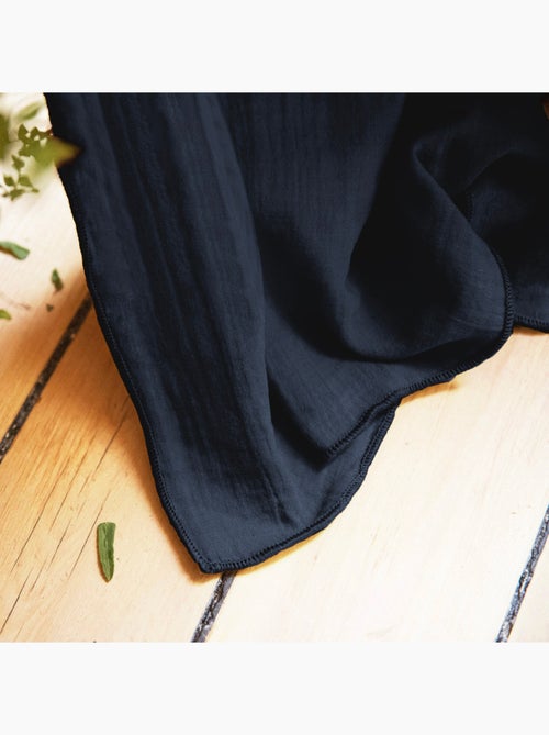 Rideau Galon Fronceur – Double Gaze de Coton Gaïa - Kiabi