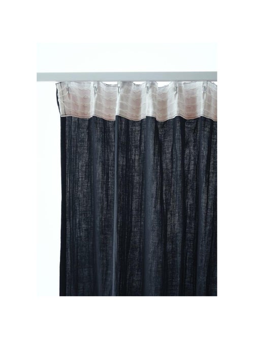 Rideau Galon Fronceur – Double Gaze de Coton Gaïa - Kiabi