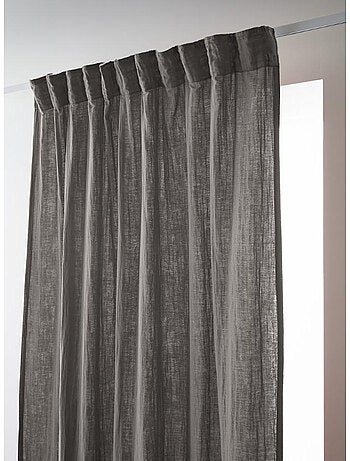 Rideau Galon Fronceur – Double Gaze de Coton Gaïa
