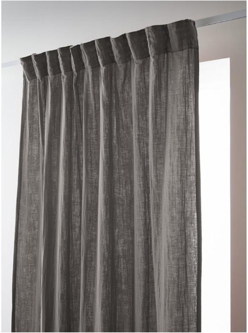 Rideau Galon Fronceur – Double Gaze de Coton Gaïa - Kiabi Rideau Galon Fronceur – Double Gaze de Coton Gaïa - Kiabi