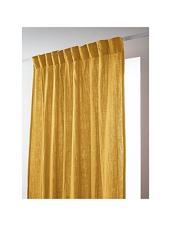 Rideau Galon Fronceur – Double Gaze de Coton Gaïa