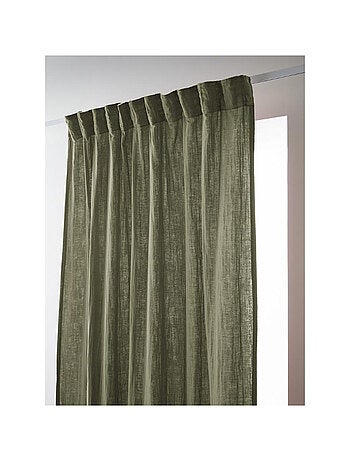 Rideau Galon Fronceur – Double Gaze de Coton Gaïa