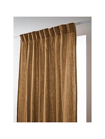 Rideau Galon Fronceur – Double Gaze de Coton Gaïa