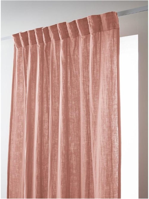Rideau galon fronceur – double gaze de coton gaïa - Kiabi Rideau galon fronceur – double gaze de coton gaïa - Kiabi
