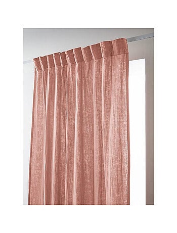 Rideau Galon Fronceur – Double Gaze de Coton Gaïa