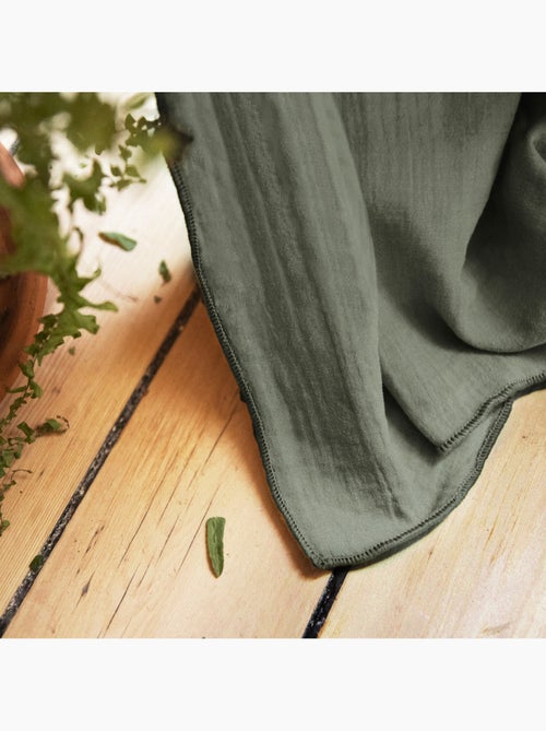 Rideau Galon Fronceur – Double Gaze de Coton Gaïa - Kiabi