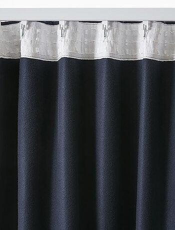 Rideau galon fronceur occultant polaire Bjorn - Terre de Nuit