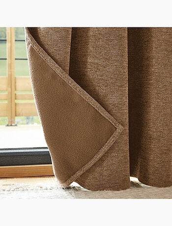 Rideau galon fronceur occultant polaire Bjorn - Terre de Nuit