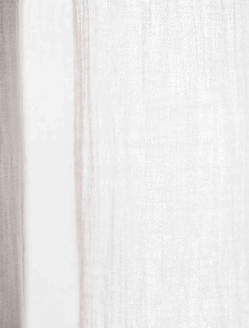 Rideau gaze de coton ajustable - Terre de Nuit