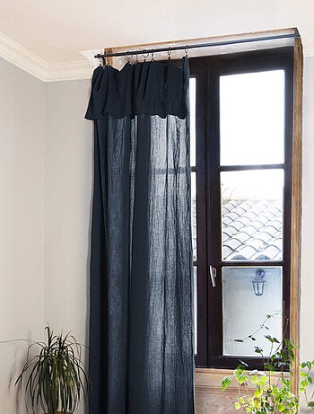 Rideau gaze de coton ajustable - Terre de Nuit