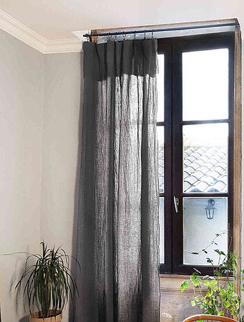 Rideau gaze de coton ajustable - Terre de Nuit