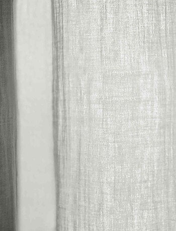 Rideau gaze de coton ajustable - Terre de Nuit