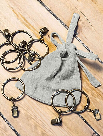 Rideau gaze de coton ajustable - Terre de Nuit