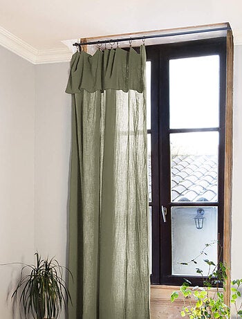 Rideau gaze de coton ajustable - Terre de Nuit