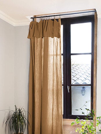 Rideau gaze de coton ajustable - Terre de Nuit