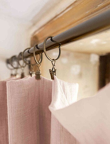 Rideau gaze de coton ajustable - Terre de Nuit