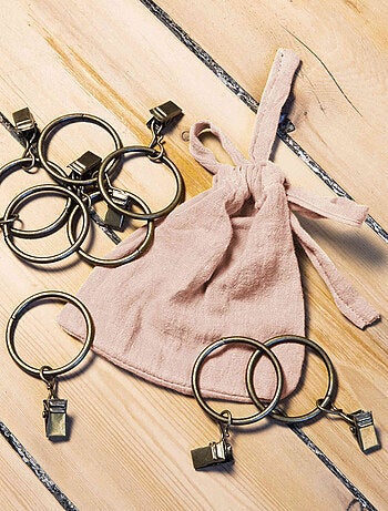 Rideau gaze de coton ajustable - Terre de Nuit