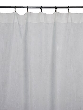 Rideau gaze de coton ajustable