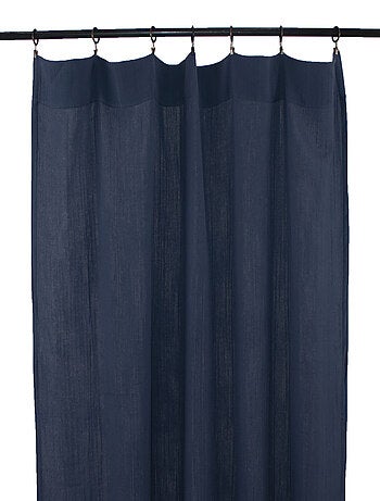 Rideau gaze de coton ajustable