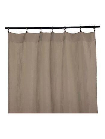 Rideau gaze de coton ajustable