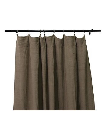 Rideau gaze de coton ajustable