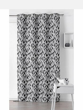 Rideau Géométrique Montagne