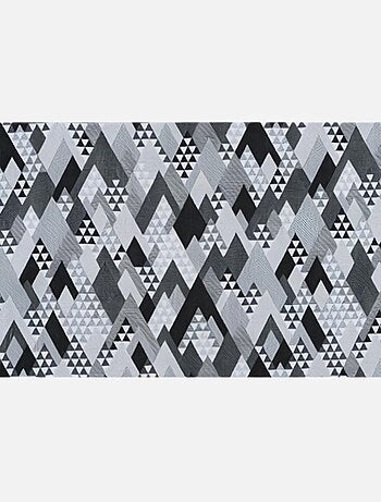 Rideau Géométrique Montagne