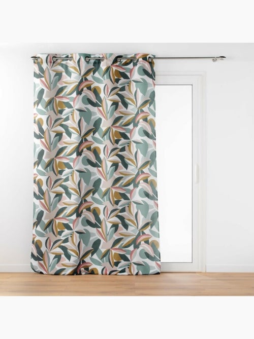 Rideau Grande Hauteur à Œillets – Polyester Imprimé Lavinia - Kiabi