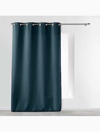 Rideau grande hauteur à œillets – Polyester uni Essentiel