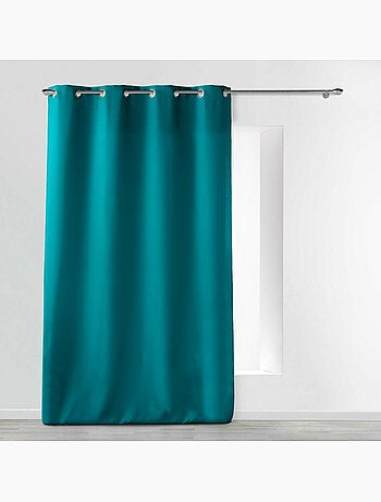 Rideau grande hauteur à œillets – Polyester uni Essentiel