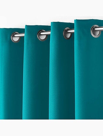 Rideau grande hauteur à œillets – Polyester uni Essentiel