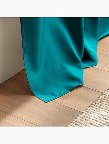 Rideau grande hauteur à œillets – Polyester uni Essentiel