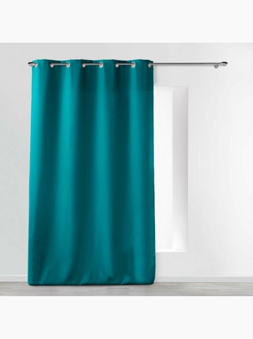 Rideau grande hauteur à œillets – Polyester uni Essentiel - Kiabi