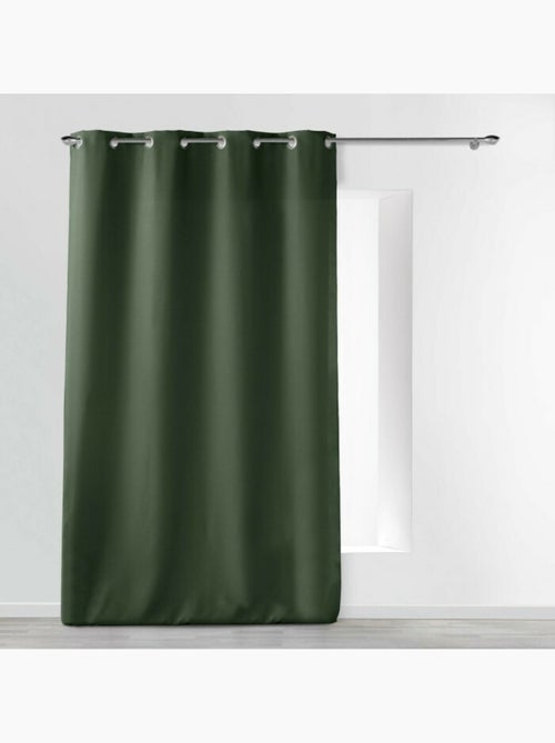 Rideau grande hauteur à œillets – Polyester uni Essentiel - Kiabi