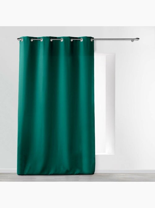 Rideau grande hauteur à œillets – Polyester uni Essentiel - Kiabi