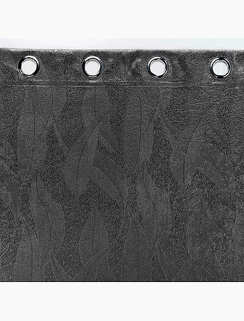 Rideau grande hauteur occultant velours frappé Melodie