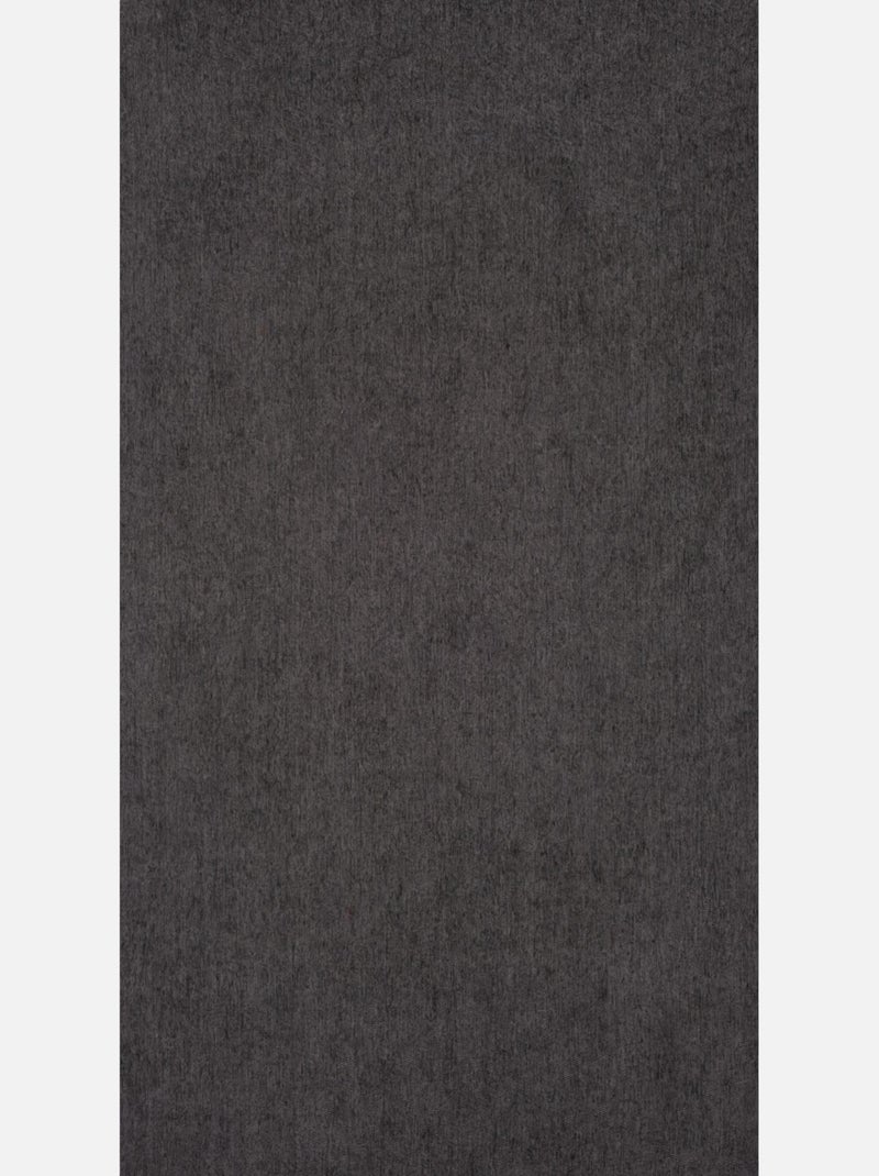 Rideau gris anthracite aspect velours gris anthracite - Kiabi