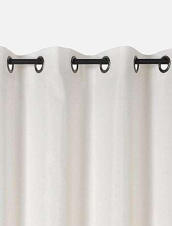 Rideau ignifugé en toile demi natté non feu M1