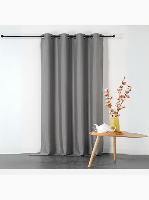 Rideau ignifugé en toile demi natté non feu M1 - Kiabi
