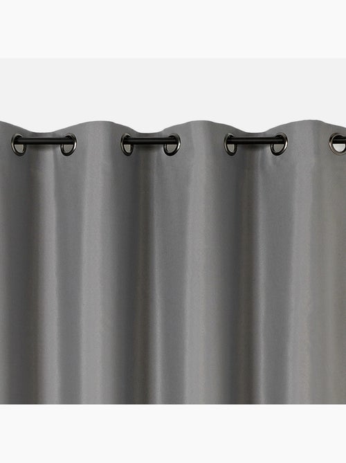 Rideau ignifugé en toile demi natté non feu M1 - Kiabi