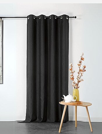 Rideau ignifugé en toile demi natté non feu M1