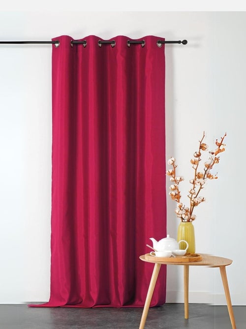 Rideau ignifugé en toile demi natté non feu M1 - Kiabi